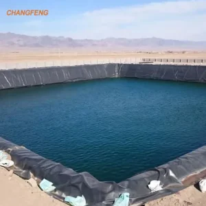 0.75mm 1mm Plastic Aquaculture HDPE Pond Liner Geomembrane Water Reservoir Dam Liner For Shrimp Farm