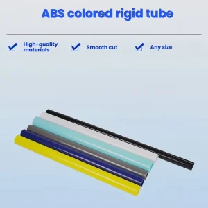 1 1/2 2 3 4 Inch Schedule 40 ABS Pipe Black Plastic Rigid Tube for Laboratory Waste Industrial DIY Plumbing Systems