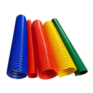 1 1/2 Inch High Pressure Heavy Duty PVC Helix Flexible Reinforced Lightweight Hose for Water Suction Delivery