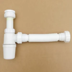 1 1/2 Modern Bathtub Faucet with Plastic Bottle Type Drain Pipe and Drainage Water Pipes