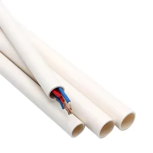 1/2-6 Inch UPVC CPVC Plastic Tube Round Shape White Electric Tube with Belled End PVC Pipe DIN Tubo Model Number PVC Pipe