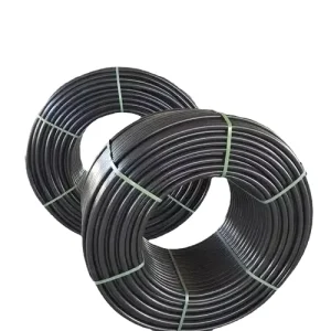 1/2 Inch 1 Inch 2 Inch Black PE Irrigation HDPE Coiled Pipe Durable Flexible Lightweight Anti UV High Pressure Water Supply