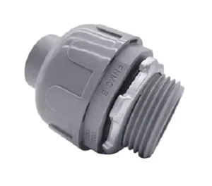 1/2 Inch Nylon Straight Connectors Electrical PVC Flexible Conduit Nylon Conduit Fittings Product Category Conduits Fittings