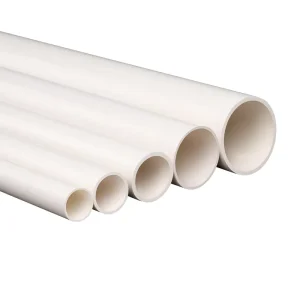 1 2″ Rigid PVC Electrical Conduit Pipe Custom Cutting Service Plastic Cable Protection Tube for Underground Wiring
