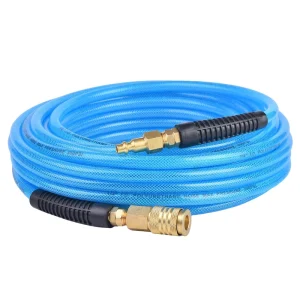 1/4 Inch 25ft Polyurethane Air Hose with Ball Joint Swivel Coupler Plug OEM Customizable Pneumatic Tools Accessories Parts