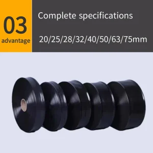1”-4” PE Rain Spray Hose for Garden Farm Irrigation Sprinkler System 50m/100m/200M Roll Length Hsy Hsy rp