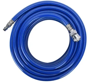 1/4in 3/8in 1/2in 50ft 100ft High Pressure PVC Air Water Compressor Hose for Pneumatic Tools and Machinery