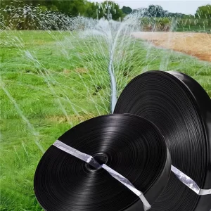 1 Inch Agricultural 5hole 7holes Farm Irrigation Hose Spray Irrigation System PE Tube Pipe Micro Flat Spray Tape Rain Hose