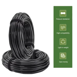 10 20 30 50M OD 6mm 8mm 12mm Black PE Garden Hose Pressure Proof 4 6mm 5 8mm 9 12mm Drip Irrigation Pipe 3 8″ 1 4″ Watering Tube