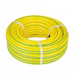 10-25mm Flexible PVC Plastic Garden Hose 3 Layer with Stripe Anti-UV & Anti-Abrasion