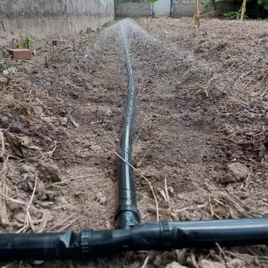 100 Meter Rain Hose Pipe Irrigation Kit with End Cap Grommet Cock Sprinkler for 1 Acre Land for Farm