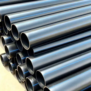 100% Virgin Material High Density Polyethylene Plastic Tubes 125mm HDPE Pipes for Water Supply and Drainage