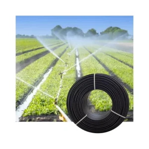 100M 0.5 Inch 1 Inch 2 Inch Plastic Pe Material Poly Polyethylene Hdpe Black Pipe Farm Agricultural Drip Irrigation Tubes Price