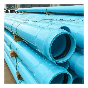 100mm 118mm 150mm 250mm 300mm 355mm 400mm 500mm 600mm 15inch Diameter Blue UPVC PVC U Pipe Underground Water Supply Drainage