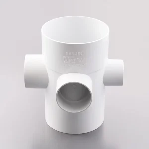 100x50x40 Plumbing Material Upvc Product Four Way Pvc Riser M/f Plastic Water Supply Pipes and Fittings