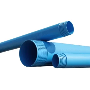 10Bar 16Bar UPVC Pipe Slotted Well Casing Pipe 110mm 125mm 140mm 160mm For Borewell Threaded Screen Pipe For Deep Well Water