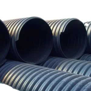 10KN 2000mm HDPE Big Diameter HDPE Corrugated Pipe for Sewage Water