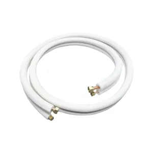 10m PE Foam Insulated 1/4″ 3/8″ Copper Tube for Central Split HVAC Systems Air Conditioning Connecting Pipe