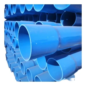 110 160 200 315 400 Mm Thread PVC Pipe Well Casing 8 10 16 Inch PN10 Sch40 UPVC Slotted Pipe Bell End Plastic Water Screen Pipe