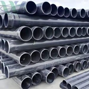 110mm 1200mm UPVC Plastic Tubes 5 14 Inch Diameter for Water Supply Drainage