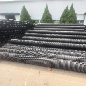 12” Hdpe Plastic Culvert Pipe 24″ Dwc Hdpe Corrugated Drainage Pipe