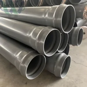 12Inch 10Inch 8Inch PVC Pipes ISO 4422 High Pressure 315 Mm 200 Mm for Underground Water Supply