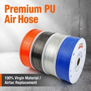 12mm PU Pneumatic Tubing Wear Resistant Polyurethane Air Hose for Pneumatic Tool Connection