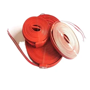 12v-220v Silicone Rubber Pipeline Heating Tape Strip Heaters Heating Wire for Pipe Heating