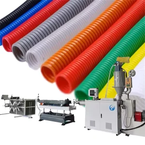 15 65mm High Speed Single Screw Plastic Extruder Fabrication Machine for PE HDPE PVC Flexible Sewer Water Drain Down Pipe Making