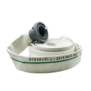 16 65 30 Heavy Duty PU Lined Fire Hose 2.5 Inch High Tenacity Polyester Filament Single Jacket for Industrial Fire Protection