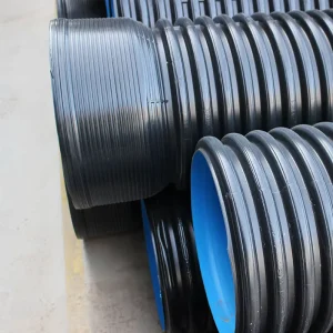 160mm-2000mm High Quality HDPE Double Wall Corrugated Pipe for Drainage and Sewage