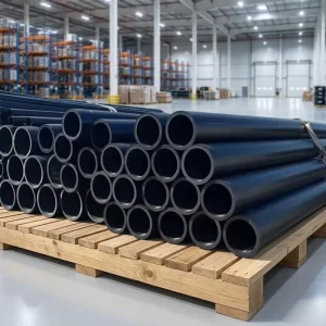 160mm 200mm PE100 HDPE Marine Outfall Pipe Polyethylene Sewage Discharge Pipe for Coastal Treatment Plant