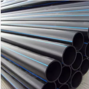 160mm Black HDPE PE100 High Pressure Lightweight Flexible Butt Fusion 100% Virgin ISO4427 Certified Pipe For Drinking Water
