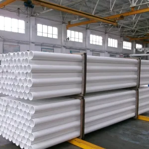 160mm PVC Double Wall Hollow Pipes for Drainage Drain Plastic Plumbing Pipe for Building Construction Non-toxic