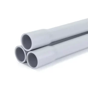 16mm 20mm 25mm Orange PVC Electrical Conduit Pipe UPVC Rigid Conduit Grey