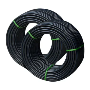 16mm 20mm Coiled Pipe Agricultural Black Plastic Roll Water Black 100m Per Poly Pipe Hdpe Irrigation Pipe