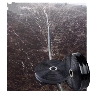 16mm 32mm Garden Irrigation Rain Hose with Holes Micro Spray Tape Plastic Rain Pipe HDPE and LDPE Material for Watering