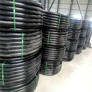 16mm-63mm Black HDPE Flexible High Pressure Irrigation Pipe Roll SDR11 Socket Welding Connection Water Applications