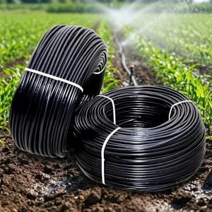 16mm LDPE Drip Irrigation Pipe Cylindrical Inline Emitter Round Dripper Tube for Agriculture Farm Greenhouse Watering System