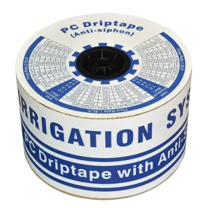 16mm Plastic PC Drip Tape for Agriculture Farm Irrigation System Mesh Filter Water Pressure Compensate Drip Hose Packed Rolling