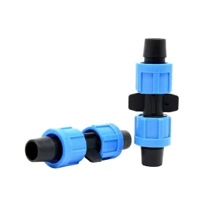 16mm Quick Connect PE Irrigation Pipe Fittings Durable Plastic Tubes for Irrigation or Water Supply