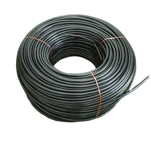 16mm Round Drip Irrigation Pipe LDPE Inline Cylindrical Dripper PE Tube Anti Clogging 20 50cm Spacing for Vegetable Greenhouse
