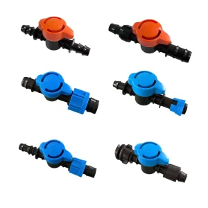 16mmLow cost pull ring bypass valve plastic accessories for PE pipes used in drip irrigation