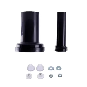 18CM D90 to D45 Modern Plastic Straight Drain Pipe PP Concealed Cistern and Wall Hung Toilet Connecting Pipe