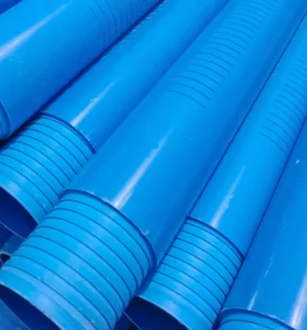 2 3 4 8 Inch PVC Pipe Water Well Casing 160MM PVC Thread Perforated Pipe Drain Irrigation Plastic Drill UPVC Slotted Pipe