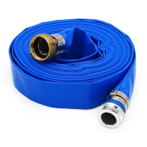 2 Inch 100M Flexible PVC Water Hose PVC Layflat Hose Water Discharge Plastic Hose Pipe Wear Resistant