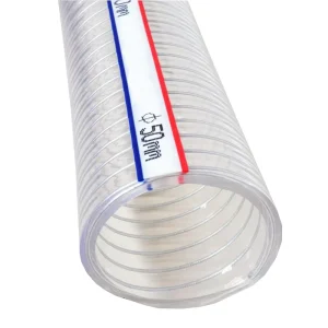 2 Inch Copper Wire Reinforced High Pressure Soft PU Ventilation Flexible Vacuum Air Duct Industrial Hose