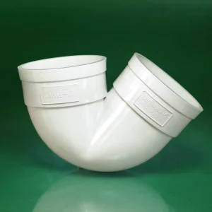 2 Inch Durable CPVC Plastic Tubes Chemical Resistant PVC Fittings 135° Elbow PP for Water Applications DIN Standard