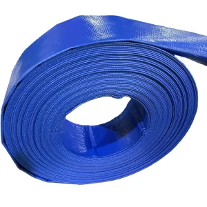 2 Inch PVC Agriculture Irrigation Lay Flat Hose 2Bar Farm Watering Hose Pipe 50FT Roll
