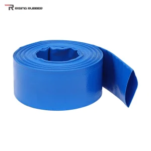 2 Inch PVC Layflat Expandable Agricultural Irrigation Hose Water Pump Hose With Extruding Plastic Modling Custom Cutting Service